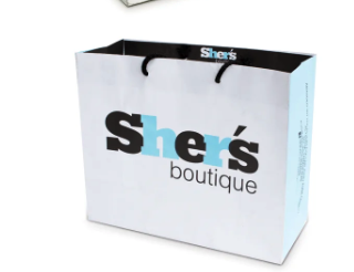 Bolsa impresa para boutique